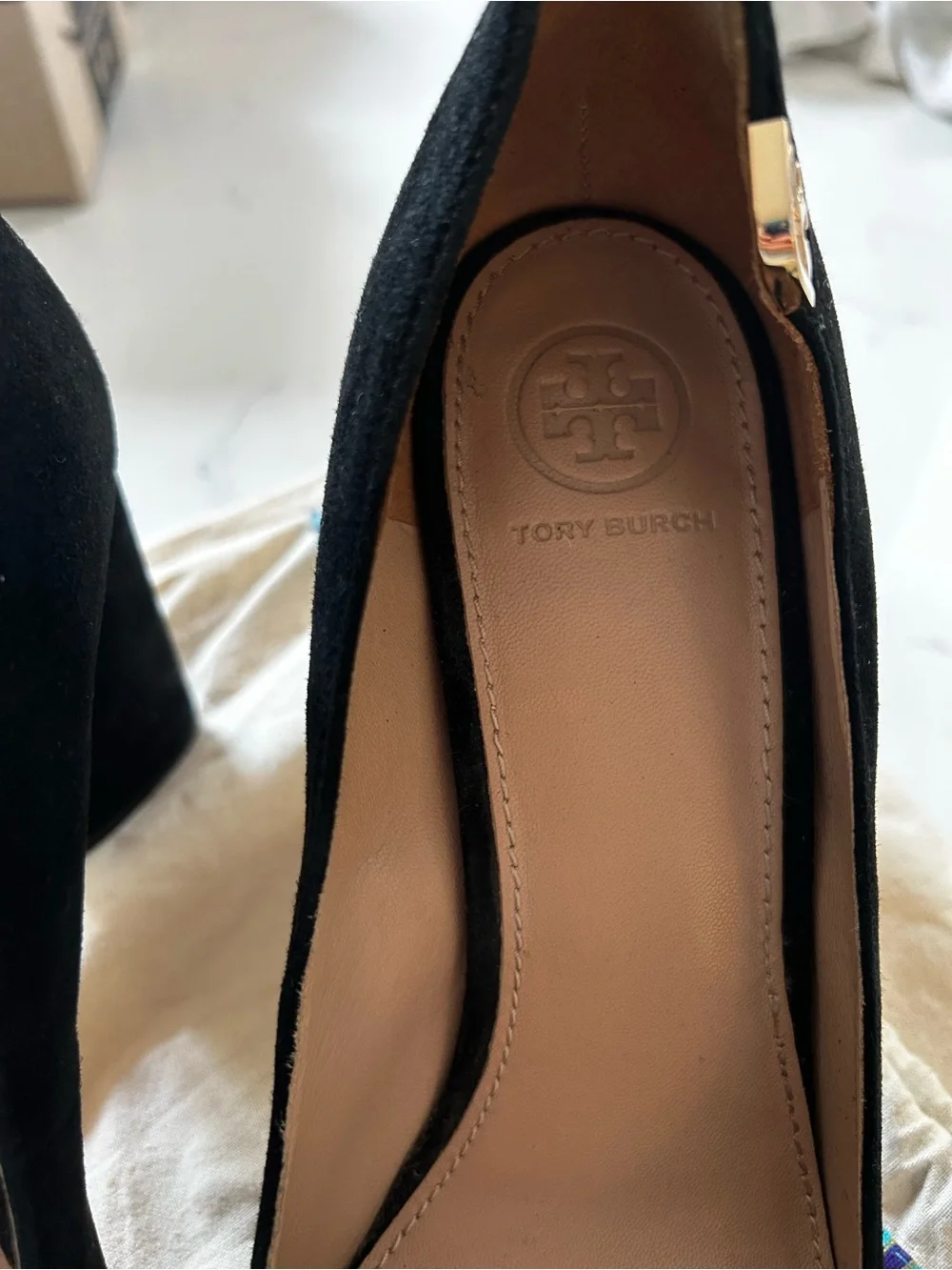 Tory Burch Elizabeth heels/pumps black size 9